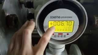 Calibrate magnetic flow meter [upl. by Evelyn]