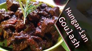 🍲 Authentic Hungarian Beef Goulash 🌶 [upl. by Donella]