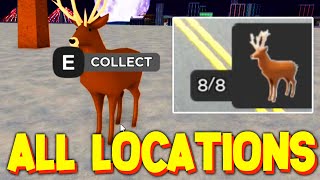 HOW TO FIND 8 REINDEER LOCATIONS in CAR DEALERSHIP TYCOON ROBLOX [upl. by Eitak119]