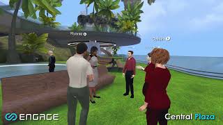 ENGAGE  Professional Metaverse Platform [upl. by Nednerb]