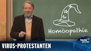 Homöopathie Der Hokuspokus der Alternativmedizin  heuteshow vom 16112018 [upl. by Yddeg]