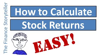 How to calculate stock returns [upl. by Nohshan]