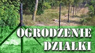 Tanie ogrodzenie Ile kosztuje ogrodzenie działki 53 [upl. by Laleb753]