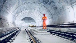 Worlds Longest Tunnel  How It Was Built  Full Documentary [upl. by Eerolam980]