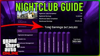 How to Make MILLIONS With the NIGHTCLUB in GTA 5 Online Ultimate Nightclub Guide [upl. by Eecram]