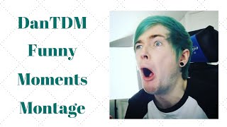 DanTDM Funny Moments Montage Fan Video [upl. by Leda]