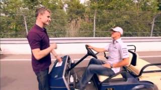 Michael schumacher gives david coulthard a ride at canada gp [upl. by Jeremias111]