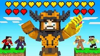 CRAFTING THANOS DRACONIAN ARMOR in Insane Craft Minecraft [upl. by Llerahs]