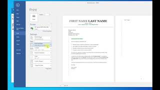 How to print double sided in word and outlook [upl. by Htehpaj]