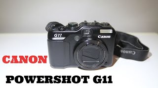 Canon Powershot G11 Digital Camera Hands On Review [upl. by Nylyrehc]