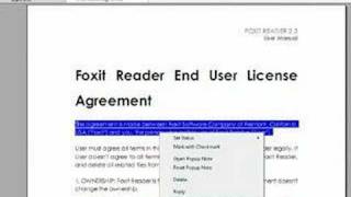 Foxit PDF Reader Typewriting and Commenting Tools [upl. by Lil]