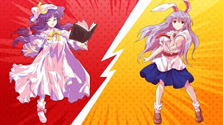 Reisen Udongein Inaba vs Patchouli Knowledge GMOD [upl. by Tjaden299]