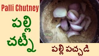 Palli Chutney for Rice in Telugu  Palli Pachadi  Peanut Chutney  Palli Chutney for Dosa [upl. by Ynnoj577]