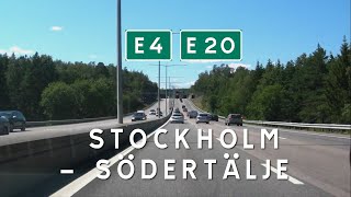 S E4E20 Stockholm  Södertälje [upl. by Eeniffar]