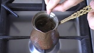 How to Make Turkish Coffee  Authentic and Delicious [upl. by Eslud]