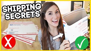 SHIPPING HACKS EVERY PERSON SHOULD KNOW 📦 How To Save Money on Shipping Packages [upl. by Walworth]