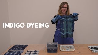 Indigo Dyeing Tutorial [upl. by Yessac]