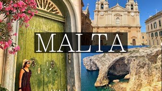 3 Days in MALTA  Valletta Mdina Stunning Blue Grotto 3 Cities [upl. by Drawd]