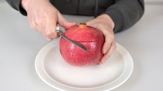 How to Peel a Pomegranate the Easy Way [upl. by Ynney]