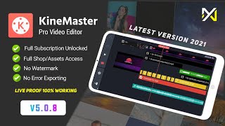 HOW TO DOWNLOAD  KINEMASTER PRO  NO WATERMARK TUTORIAL [upl. by Leahcimaj532]