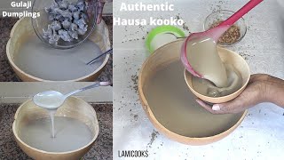 How to make authenthic Hausa kooko with a TWIST [upl. by Stier453]