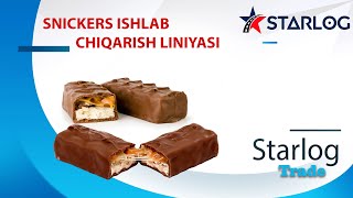 SNICKERS ISHLAB CHIQARISH LINIYASI [upl. by Negroj]