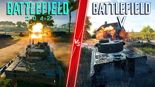 Battlefield 2042 vs Battlefield 5  Direct Comparison Attention to Detail amp Graphics PC ULTRA 4K [upl. by Eelidnarb]