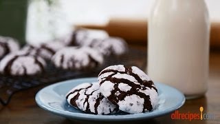 How to Make Chocolate Crinkles  Cookie Recipes  Allrecipescom [upl. by Eittol]