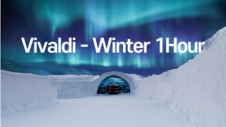 Vivaldi  Four Seasons Winter 1Hour Classic [upl. by Henni]