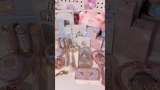 flower knows haul 💕 asmr fyp flowerknows unboxing makeup aesthetic coquette kawaii sanrio [upl. by Oniger]