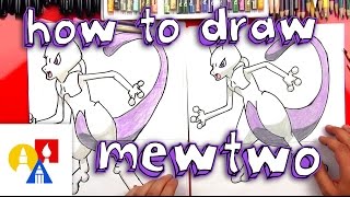 How To Draw Mewtwo [upl. by Ahsitauq]