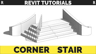 Corner Stair  How To Create Custom Stair [upl. by Donnie]