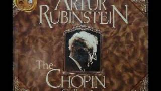 Arthur Rubinstein  Chopin Nocturne Op 32 No 1 in B [upl. by Merissa]