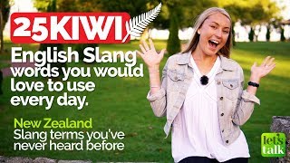 25 KIWI English Slang words  Speak English like a Native Speaker  English Vocabulary Lesson [upl. by Rayford]