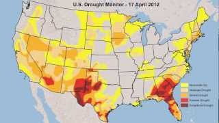 US Drought Monitor Map [upl. by Ailin744]