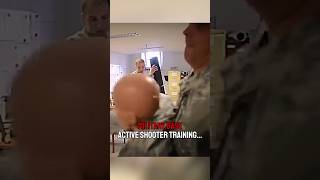 Military base active shooter scenario training‼️🤯 military army combat war [upl. by Davidde]