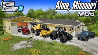 Alma Missouri US Lets Play Full Series  Farming Simulator 22 [upl. by Selda]