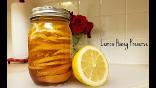 Lemon And Ginger Honey  Simply Mamá Cooks [upl. by Ytsim]