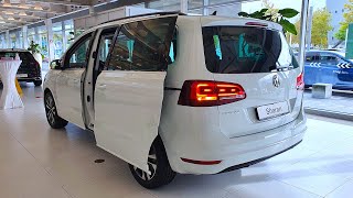 New Volkswagen Sharan United 2020 inDepth Review [upl. by Enaj]