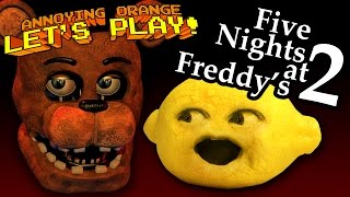 Annoying Orange  Grandpa Lemon Plays FIVE NIGHTS AT FREDDYS 2 [upl. by Chilton]