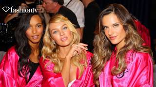 Victorias Secret Fashion Show 2011 BACKSTAGE Exclusive Miranda Kerr Adriana Lima  FashionTV FTV [upl. by Lehsar765]