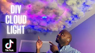 DIY Tiktok Cloud Ceiling [upl. by Attenehs584]