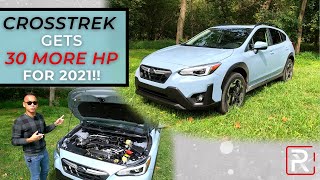 The 2021 Subaru Crosstrek is an Even Better Small SUV [upl. by Dranreb]