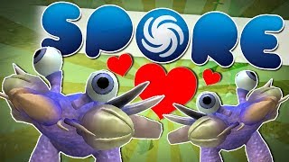 MY FIRST EVER FRIENDS  Spore 2 [upl. by Odnaloy654]