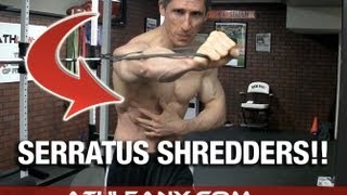 The FORGOTTEN Core Muscles Workout  Serratus Shredders [upl. by Spalla385]