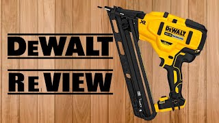 DeWalt Finish Nailer Review [upl. by Harpp]