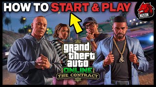 HOW TO START THE CONTRACT BUSINESS IN GTA ONLINE [upl. by Silra]