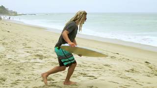 HOW TO SKIMBOARD W World Champion Skimboarder Austin Keen  One Step Drop [upl. by Iman]