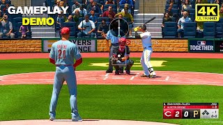 MLB THE SHOW 25 New Official Gameplay Demo Part 5 4K [upl. by Akimak117]