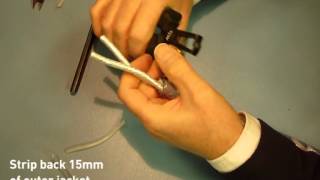 QED Genesis Silver Spiral Airloc Termination Tutorial [upl. by Socha]